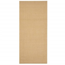 vidaXL Alfombra de sisal natural 66x150 cm