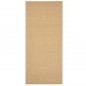 vidaXL Alfombra de sisal natural 66x150 cm vidaXL Alfombra de sisal natural 66x150 cm