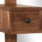 vidaXL Tocador con 2 cajones madera maciza de sheesham