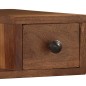 vidaXL Tocador con 2 cajones madera maciza de sheesham