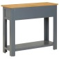 vidaXL Mesa consola de madera maciza de roble 83x30x73 cm vidaXL Mesa consola de madera maciza de roble 83x30x73 cm