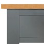 vidaXL Mesa consola de madera maciza de roble 83x30x73 cm vidaXL Mesa consola de madera maciza de roble 83x30x73 cm