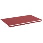 vidaXL Tela de repuesto para toldo rojo burdeos 6x3,5 m vidaXL Tela de repuesto para toldo rojo burdeos 6x3,5 m