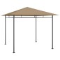 vidaXL Cenador gris taupé 3x3x2,7 m 180 g/m² vidaXL Cenador gris taupé 3x3x2,7 m 180 g/m²