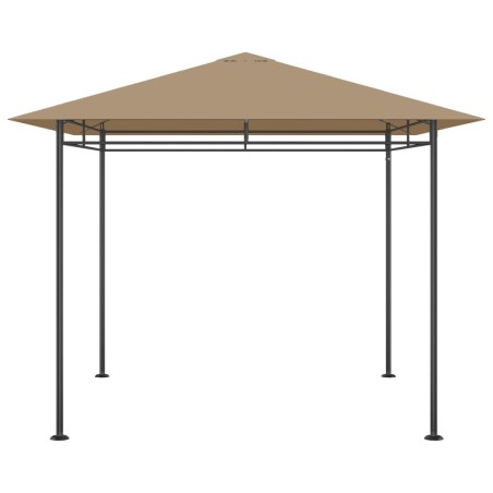 vidaXL Cenador gris taupé 3x3x2,7 m 180 g/m²