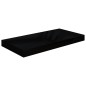 vidaXL Estante flotante de pared negro brillante MDF 50x23x3,8 cm vidaXL Estante flotante de pared negro brillante MDF 50x23x3,8 cm