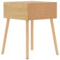 vidaXL Mesitas noche 2 uds madera ingeniería roble Sonoma 40x40x56 cm