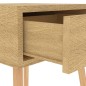 vidaXL Mesitas noche 2 uds madera ingeniería roble Sonoma 40x40x56 cm