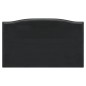 vidaXL Mesa consola con cajones madera maciza caoba negro 50x30x75 cm vidaXL Mesa consola con cajones madera maciza caoba negro 50x30x75 cm