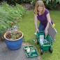 Draper Tools Carrito y asiento jardinería 56x27,2x30,4 cm verde 60852 Draper Tools Carrito y asiento jardinería 56x27,2x30,4 cm verde 60852