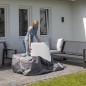 Madison Funda para cojines de jardín 80x80x60 cm gris Madison Funda para cojines de jardín 80x80x60 cm gris