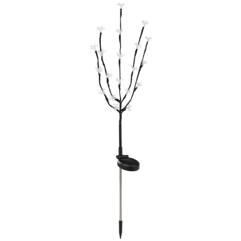 HI Lámpara LED con estaca y forma de árbol en flor 20 bombillas HI Lámpara LED con estaca y forma de árbol en flor 20 bombillas