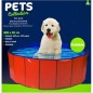 Pets Collection Piscina plegable para animales 80x30 cm