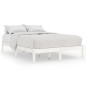 vidaXL Estructura de cama de madera maciza de pino blanco 140x200 cm vidaXL Estructura de cama de madera maciza de pino blanco 140x200 cm