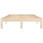vidaXL Estructura de cama madera maciza de pino 120x200 cm vidaXL Estructura de cama madera maciza de pino 120x200 cm