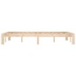 vidaXL Estructura de cama madera maciza de pino 120x200 cm vidaXL Estructura de cama madera maciza de pino 120x200 cm