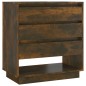 vidaXL Aparador madera contrachapada color roble ahumado 70x41x75 cm vidaXL Aparador madera contrachapada color roble ahumado 70x41x75 cm
