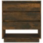vidaXL Aparador madera contrachapada color roble ahumado 70x41x75 cm vidaXL Aparador madera contrachapada color roble ahumado 70x41x75 cm