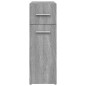 vidaXL Armario botiquín madera contrachapada gris Sonoma 20x45,5x60cm