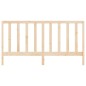 vidaXL Cabecero de cama madera maciza de pino 186x4x100 cm