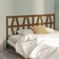 vidaXL Cabecero de cama madera maciza de pino marrón miel 206x4x100 cm vidaXL Cabecero de cama madera maciza de pino marrón miel 206x4x100 cm
