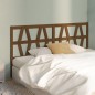 vidaXL Cabecero de cama madera maciza de pino marrón miel 206x4x100 cm vidaXL Cabecero de cama madera maciza de pino marrón miel 206x4x100 cm