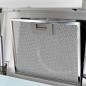 vidaXL Campana extractora de pared acero inox blanca 756 m³/h 60 cm vidaXL Campana extractora de pared acero inox blanca 756 m³/h 60 cm