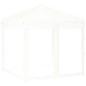 vidaXL Carpa para fiestas plegable con paredes laterales blanca 2x2 m vidaXL Carpa para fiestas plegable con paredes laterales blanca 2x2 m