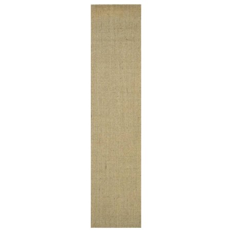 vidaXL Alfombra de sisal natural verde 66x300 cm