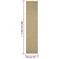 vidaXL Alfombra de sisal natural verde 66x300 cm vidaXL Alfombra de sisal natural verde 66x300 cm