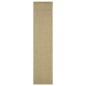 vidaXL Alfombra de sisal natural verde 80x350 cm vidaXL Alfombra de sisal natural verde 80x350 cm