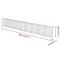 vidaXL Muro de gaviones con cubiertas acero galvanizado 900x50x100 cm vidaXL Muro de gaviones con cubiertas acero galvanizado 900x50x100 cm