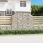 vidaXL Cesta gaviones forma arco hierro galvanizado 200x50x160/180 cm vidaXL Cesta gaviones forma arco hierro galvanizado 200x50x160/180 cm