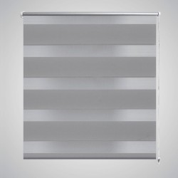 Persiana Cebra 40 x 100 cm Gris