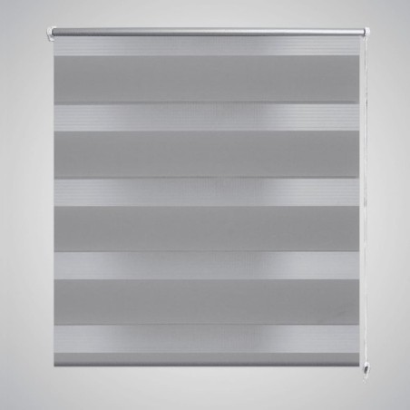 Persiana Cebra 40 x 100 cm Gris