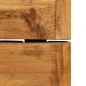 vidaXL Mesa de bar de madera maciza de teca reciclada 150x70x106 cm