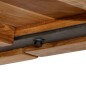vidaXL Mesa de bar de madera maciza de teca reciclada 150x70x106 cm