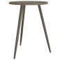 vidaXL Mesa de bistró MDF y hierro gris Ø60x76 cm vidaXL Mesa de bistró MDF y hierro gris Ø60x76 cm