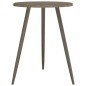 vidaXL Mesa de bistró MDF y hierro gris Ø60x76 cm vidaXL Mesa de bistró MDF y hierro gris Ø60x76 cm