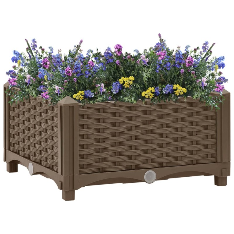 vidaXL Arriate 40x40x23 cm polipropileno vidaXL Arriate 40x40x23 cm polipropileno