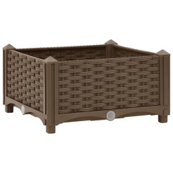 vidaXL Arriate 40x40x23 cm polipropileno