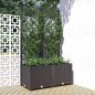vidaXL Jardinera con enrejado PP negro 80x40x136 cm vidaXL Jardinera con enrejado PP negro 80x40x136 cm