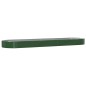 vidaXL Jardinera arriate acero recubrimiento polvo verde 523x140x36 cm vidaXL Jardinera arriate acero recubrimiento polvo verde 523x140x36 cm