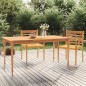vidaXL Mesa Batavia madera maciza de teca 150x90x75 cm vidaXL Mesa Batavia madera maciza de teca 150x90x75 cm