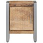 vidaXL Mesita de noche de madera de mango rugosa 40x30x50 cm vidaXL Mesita de noche de madera de mango rugosa 40x30x50 cm