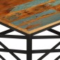 vidaXL Mesa de centro de madera maciza reciclada 68x68x35 cm