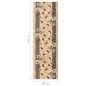 vidaXL Alfombra de pasillo BCF beige 80x250 cm vidaXL Alfombra de pasillo BCF beige 80x250 cm