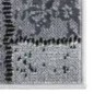 vidaXL Alfombra de pasillo BCF gris con estampado de bloques 60x400 cm vidaXL Alfombra de pasillo BCF gris con estampado de bloques 60x400 cm