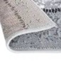 vidaXL Alfombra de pasillo BCF gris con estampado de bloques 60x400 cm vidaXL Alfombra de pasillo BCF gris con estampado de bloques 60x400 cm