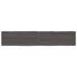 vidaXL Tablero mesa madera tratada borde vivo marrón 200x40x(2-6) cm vidaXL Tablero mesa madera tratada borde vivo marrón 200x40x(2-6) cm